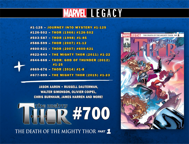 Illustration for article titled Everything You Need to Know About Marvel's Legacy Project
